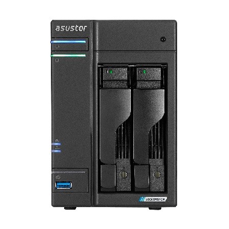 Asustor AS6702T 2-Bay 4TB Bundle mit 1x 4TB HDs