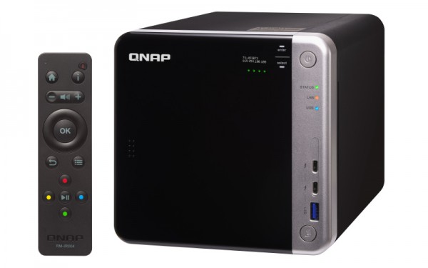 Qnap TS-453BT3-8G 4-Bay 20TB Bundle mit 2x 10TB IronWolf ST10000VN0008