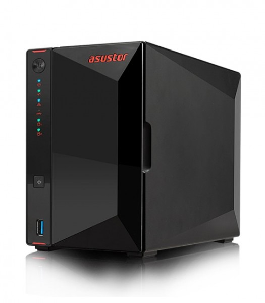 Asustor AS5202T 2-Bay 8TB Bundle mit 2x 4TB N300 HDWG440UZSVA