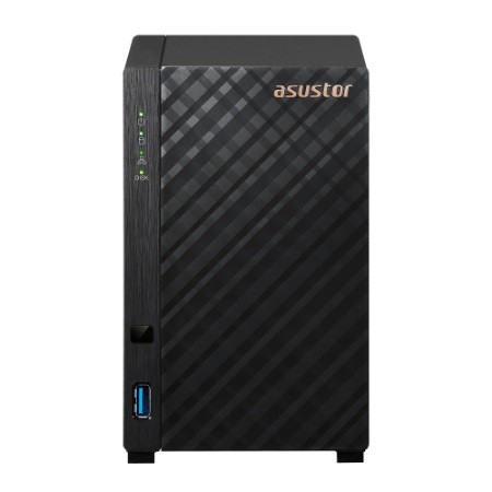Asustor AS1102T 2-Bay 28TB Bundle mit 2x 14TB Red Plus WD140EFGX