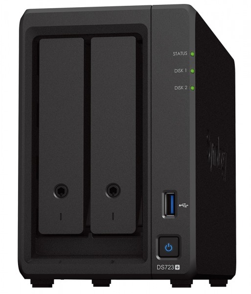 Synology DS723+(16G) 2-Bay 6TB Bundle mit 2x 3TB Red Plus WD30EFZX