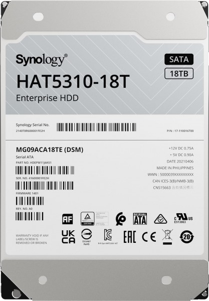 Synology HAT5310 18TB, 3.5&quot;, 512e, SATA 6Gb/s (HAT5310-18T)