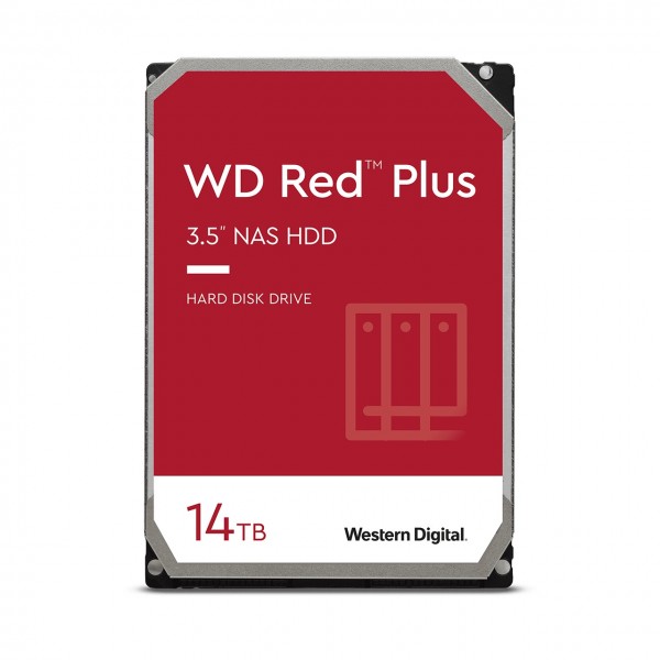 14000GB WD Red Plus, SATA 6Gb/s (WD140EFGX)