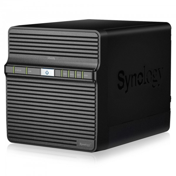 Synology DS420j 4-Bay 12TB Bundle mit 2x 6TB IronWolf ST6000VN001