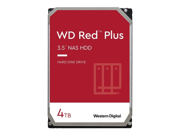 4000GB WD Red Plus, SATA 6Gb/s (WD40EFPX)