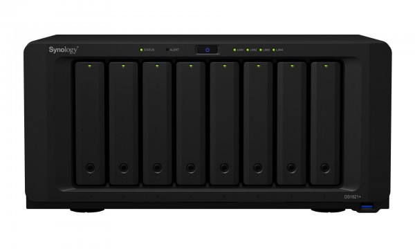 Synology DS1821+(16G) 8-Bay 6TB Bundle mit 2x 3TB Red Plus WD30EFZX