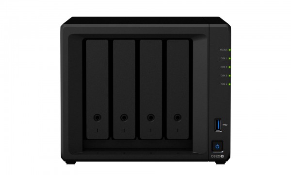 Synology DS920+(8G) Synology RAM 4-Bay 16TB Bundle mit 4x 4TB Red Plus WD40EFZX