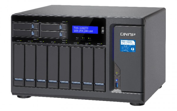 Qnap TVS-1282T3-I5-16G 12-Bay 24TB Bundle mit 6x 4TB Red Pro WD4002FFWX