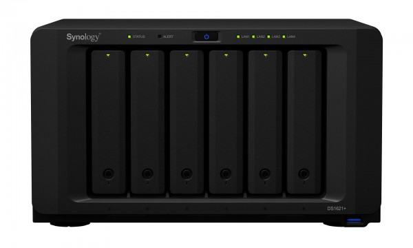Synology DS1621+(16G) 6-Bay 18TB Bundle mit 6x 3TB Red Plus WD30EFZX