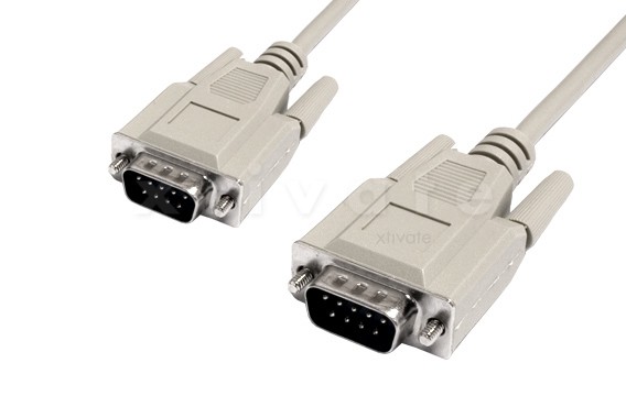 Serielles / RS232 Kabel, 9-Pol (DB9) Stecker - Stecker, 5m