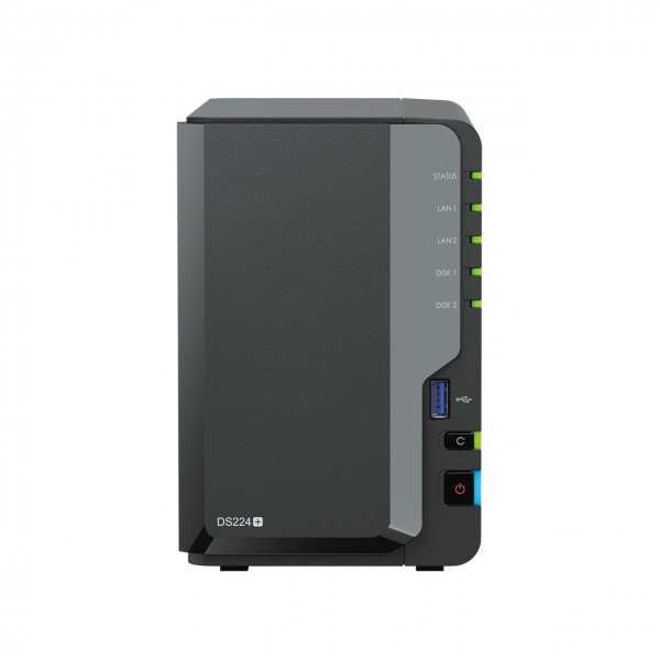 Synology DS224+(6G) Synology RAM 2-Bay 6TB Bundle mit 2x 3TB Red Plus WD30EFZX