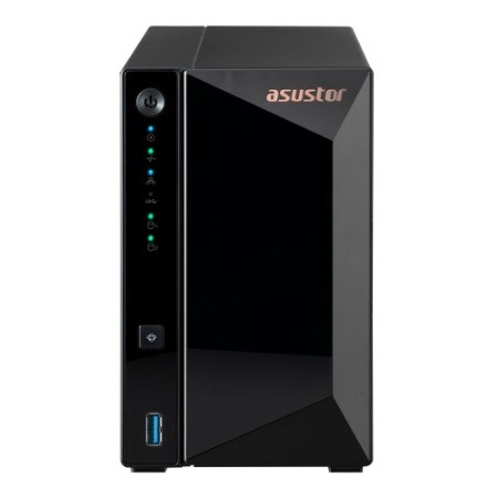 Asustor AS3302T 2-Bay 16TB Bundle mit 2x 8TB Gold WD8004FRYZ