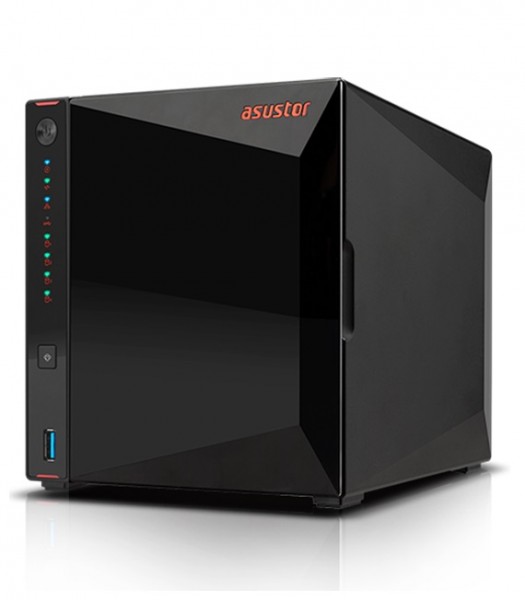 Asustor AS5304T 4-Bay 18TB Bundle mit 3x 6TB Red Plus WD60EFPX